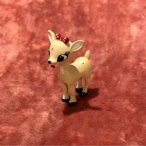 Vintage Clarice the Reindeer Miniature Figurine